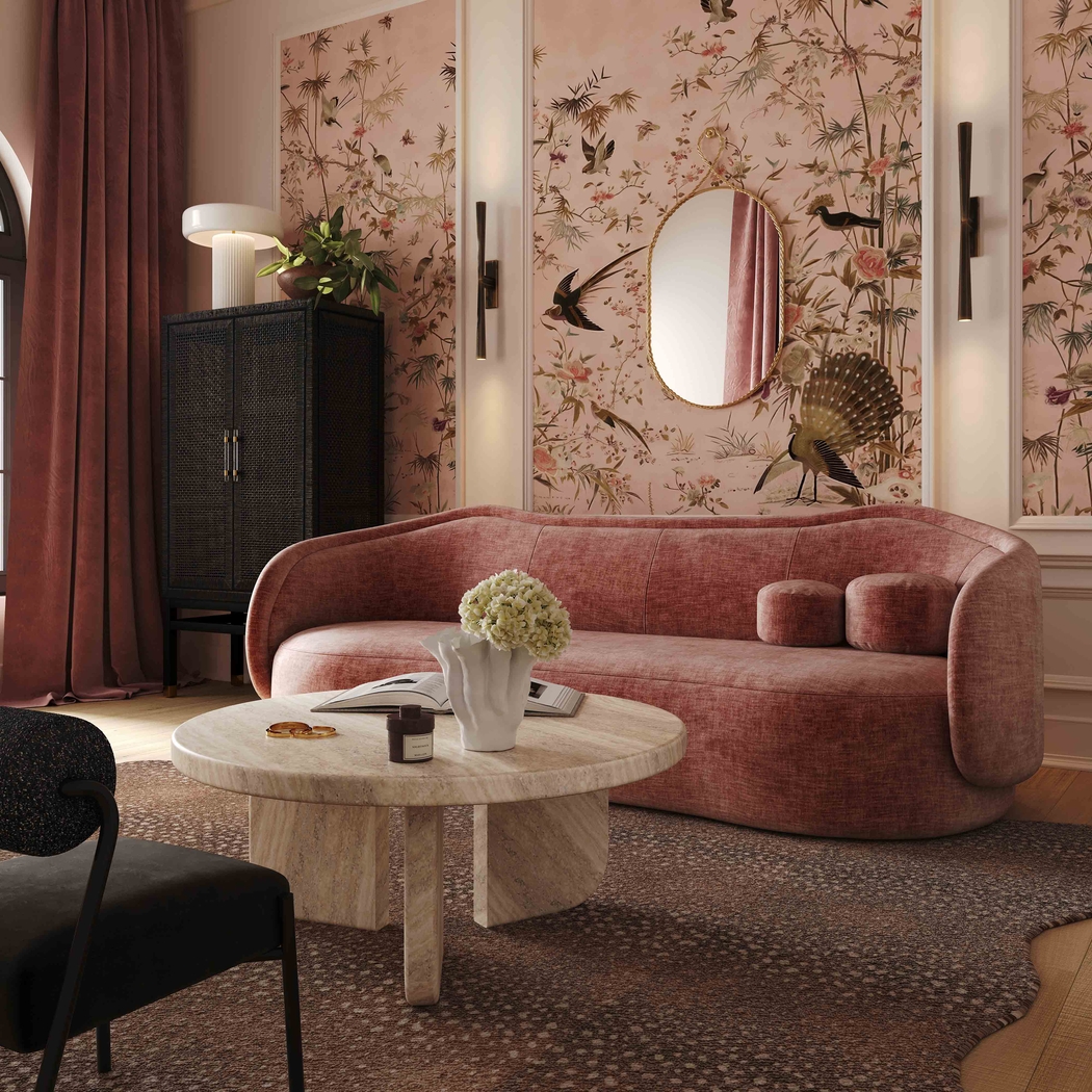 Bialystoker Mauve Sofa - Thumbnail - Image 2