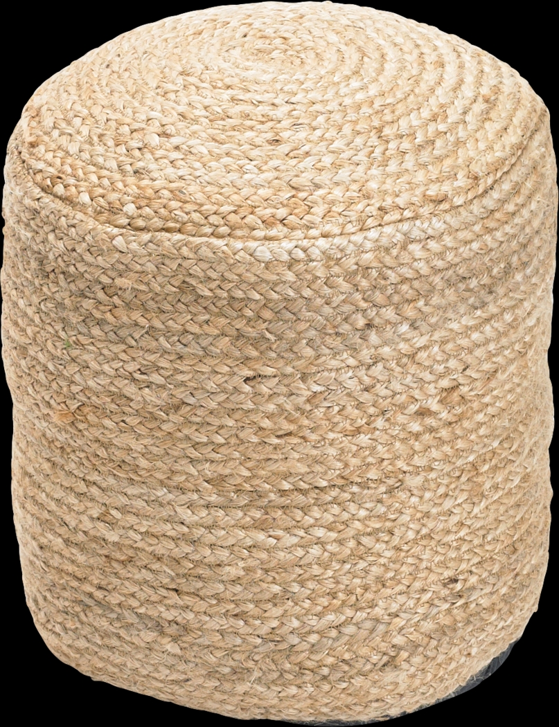 Bickler Natural Pouf - Thumbnail - Image 1
