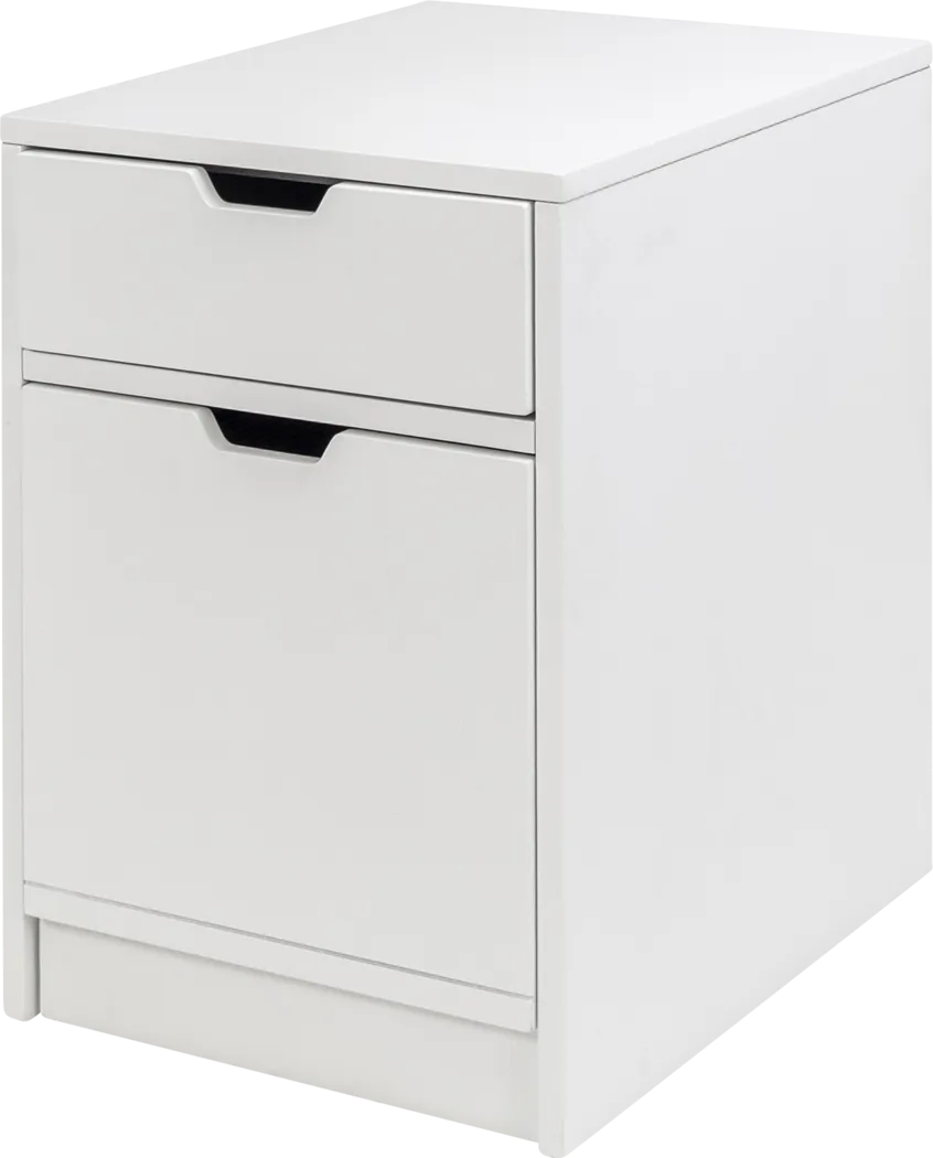 Biddison White File Cabinet - Thumbnail - Image 1