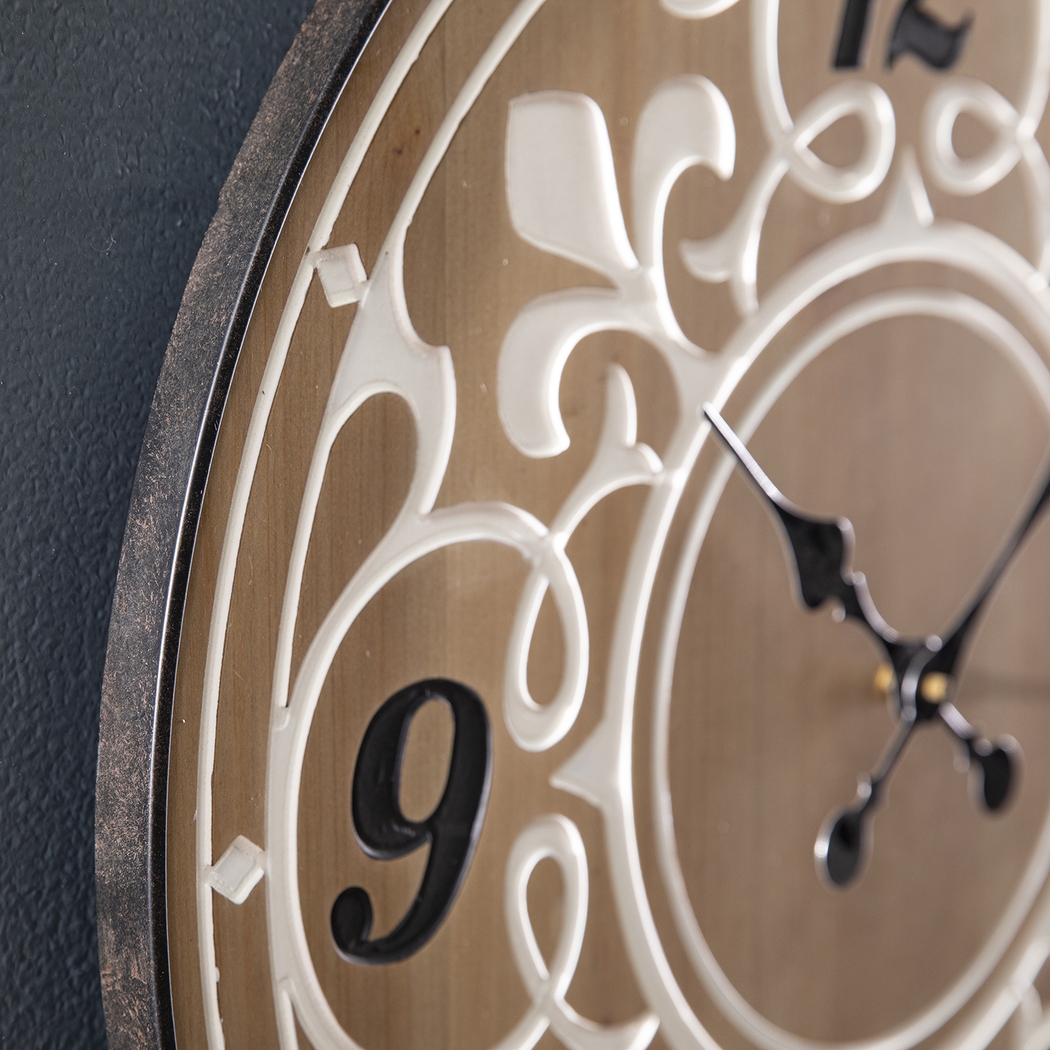 Biddstone Natural Wall Clock - Thumbnail - Image 2