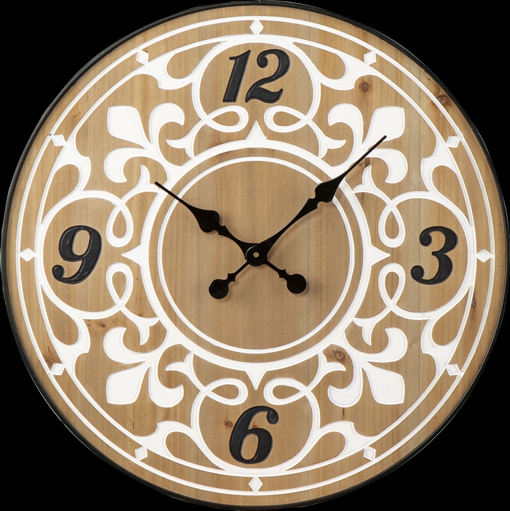Biddstone Natural Wall Clock - Thumbnail - Image 1