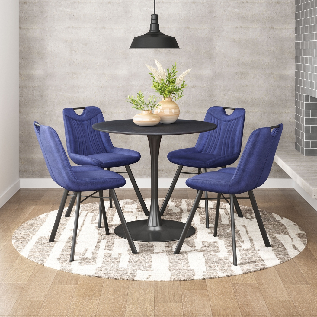 Bidelle Blue Dining Chair, Set of 2 - Thumbnail - Image 3