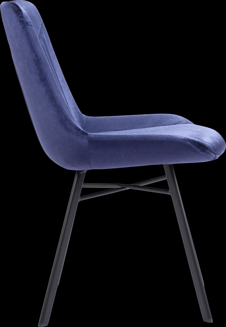 Bidelle Blue Dining Chair, Set of 2 - Thumbnail - Image 4