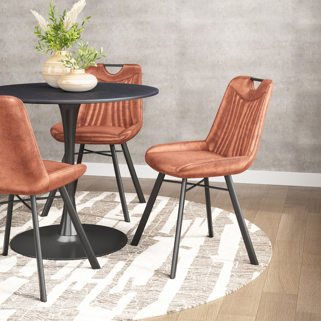 Bidelle Brown Dining Chair, Set of 2 - Thumbnail - Image 2