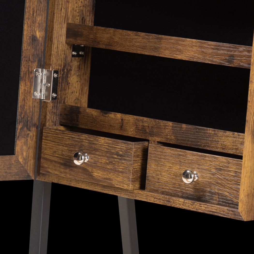 Biegler Brown Jewelry Armoire - Thumbnail - Image 5