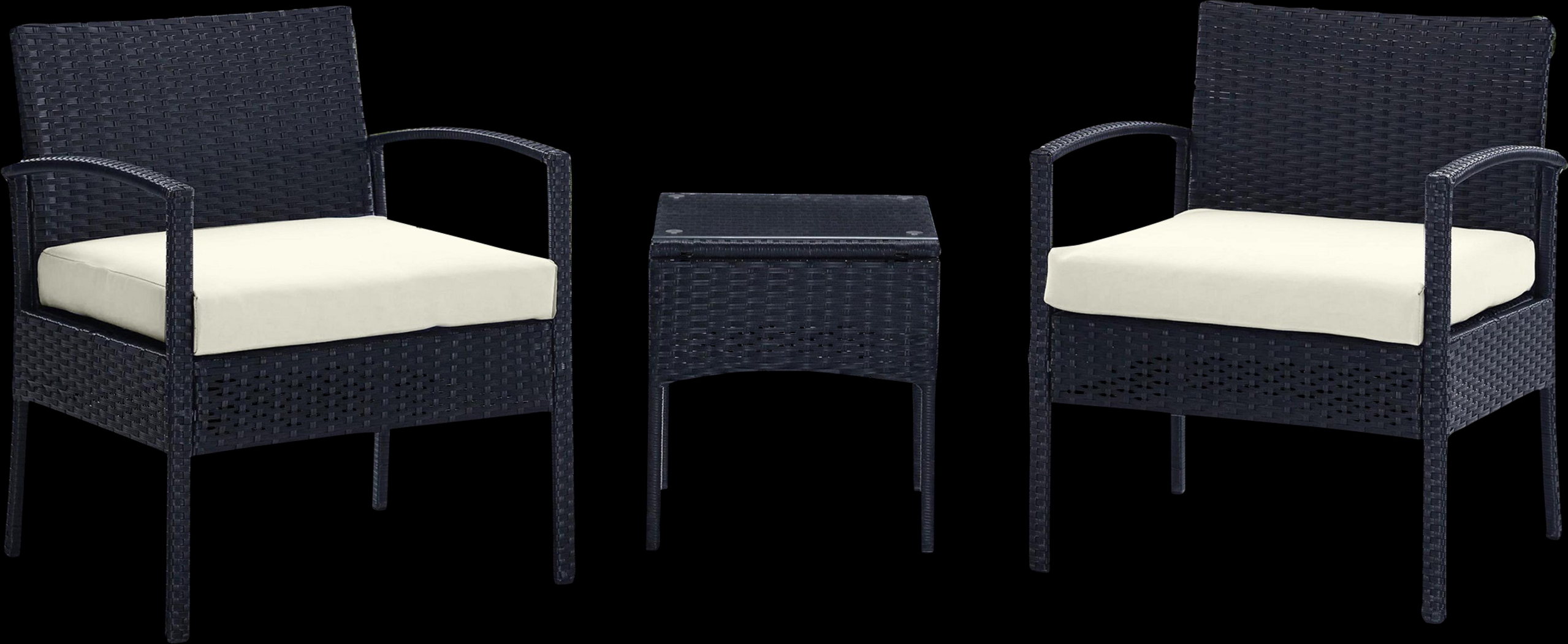 Biehly Cream 3 Pc Chat Set - Thumbnail - Image 1