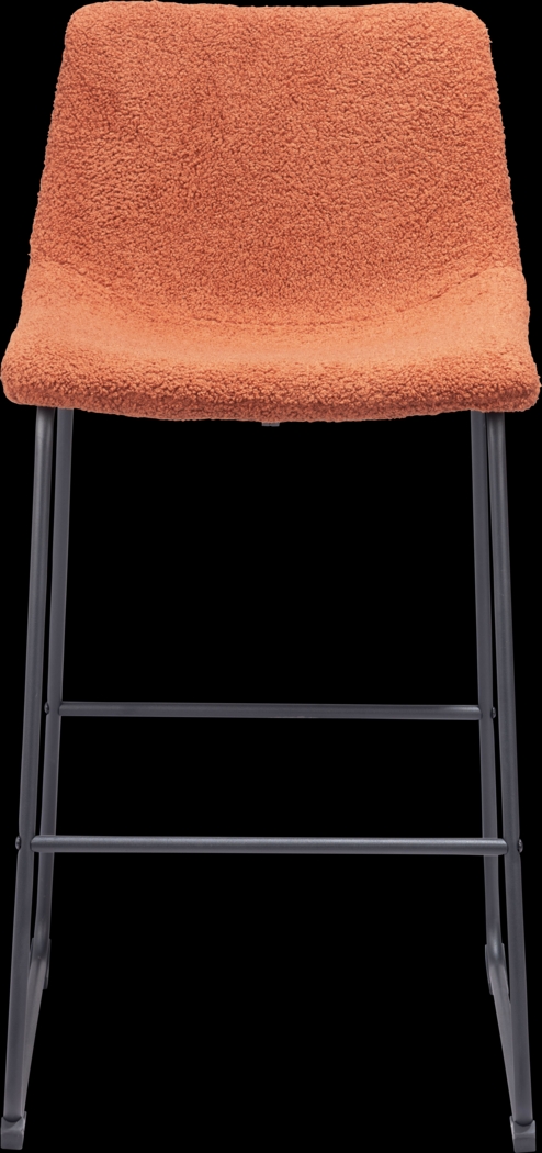 Bieless Orange Barstool, Set of 2 - Thumbnail - Image 5