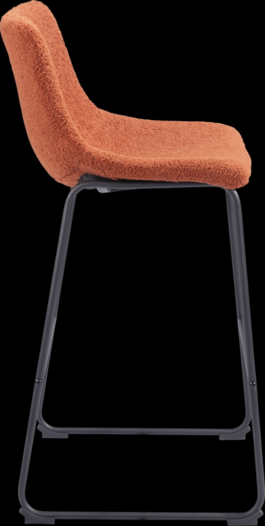 Bieless Orange Barstool, Set of 2 - Thumbnail - Image 8