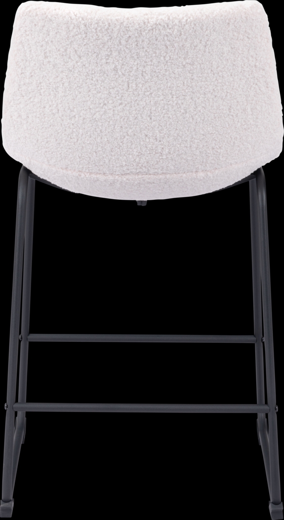 Bieless White Counter Height Stool, Set 2 - Thumbnail - Image 6