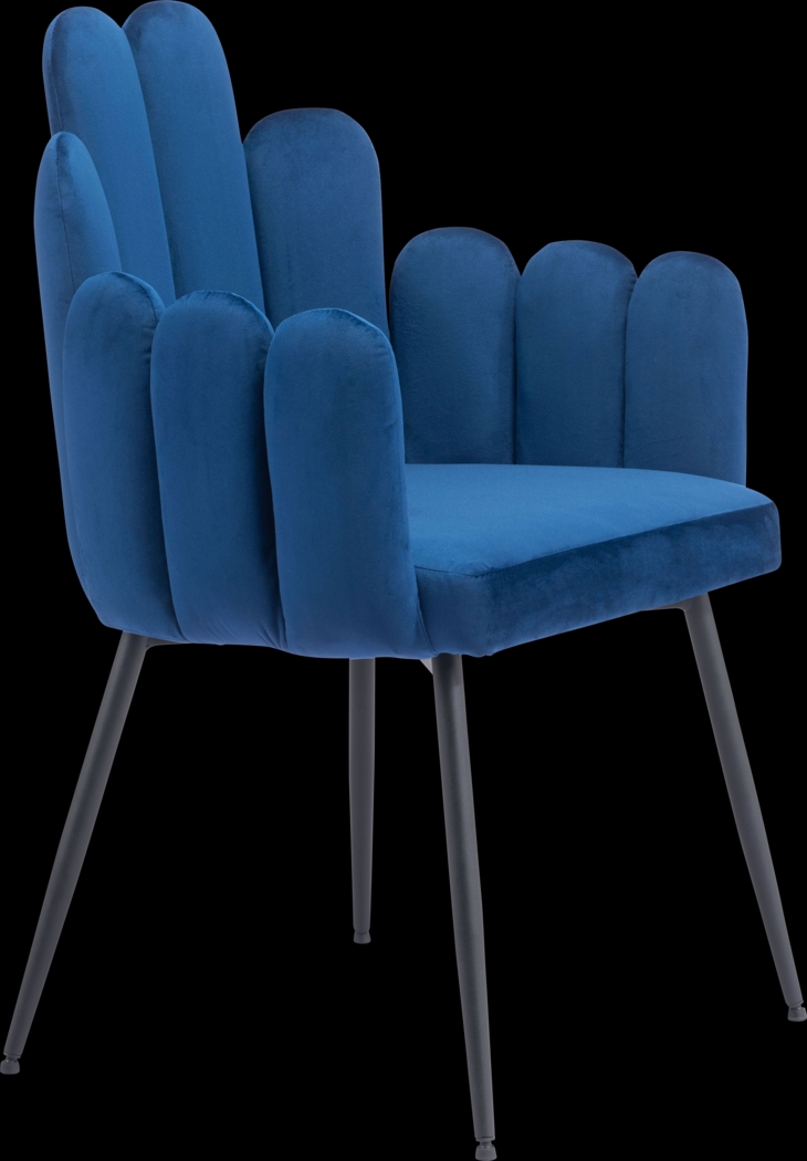 Bielo Blue Side Chair, Set of 2 - Thumbnail - Image 4