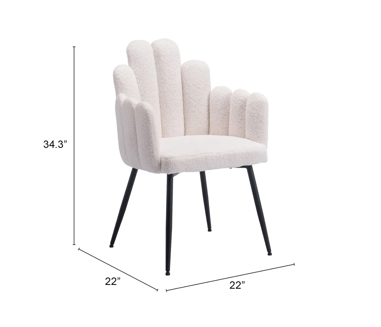 Bielo White Side Chair, Set of 2 - Thumbnail - Image 11