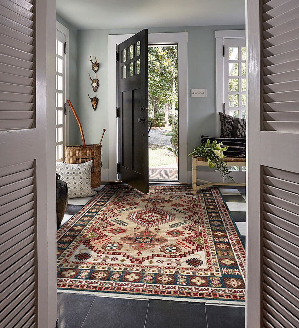 Biencona Cream 2'6 x 8' Runner Rug - Thumbnail - Image 2