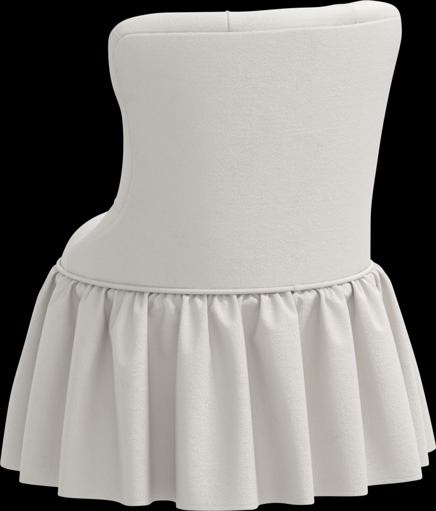 Bienra Light Gray Accent Chair - Thumbnail - Image 6