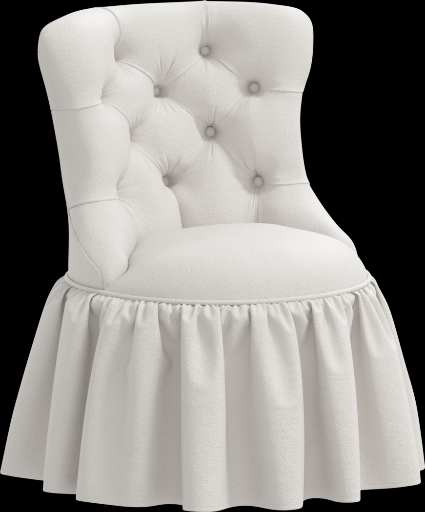 Bienra Light Gray Accent Chair - Thumbnail - Image 1