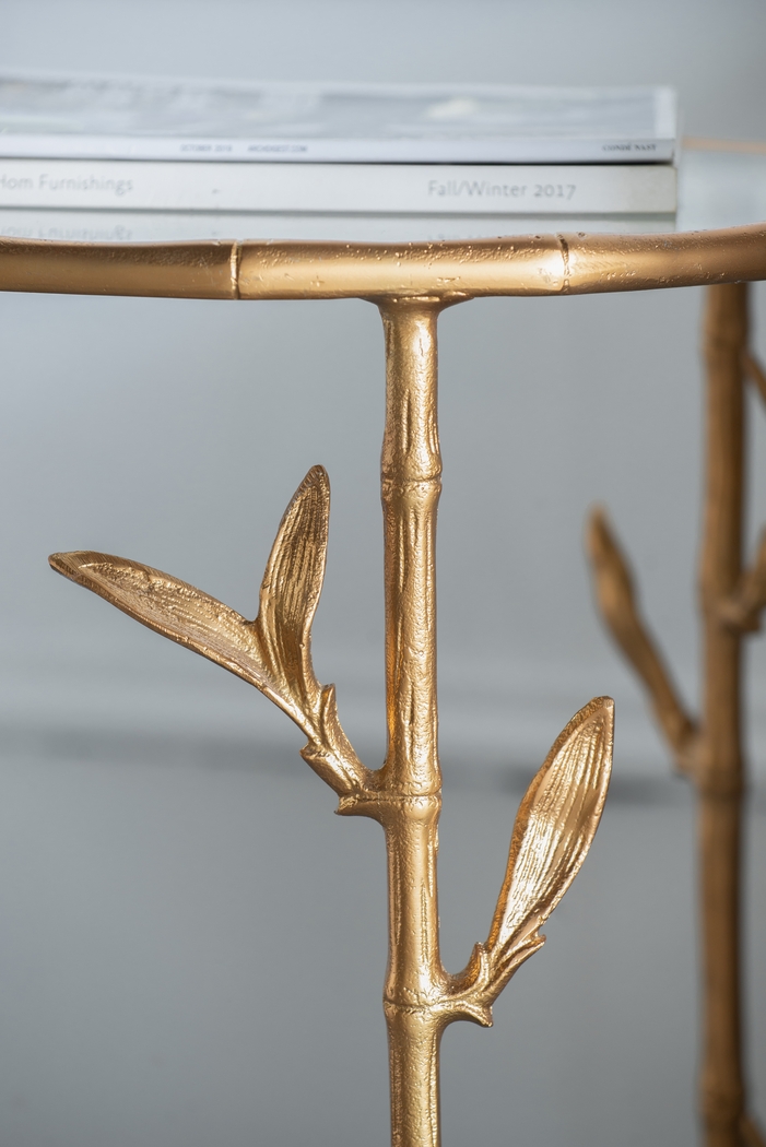 Biering Brass Side Table - Thumbnail - Image 2