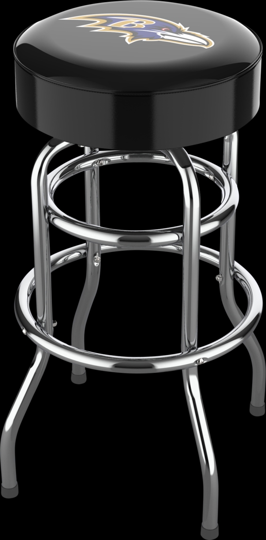 Big Team Baltimore Ravens Black Barstool - Thumbnail - Image 1
