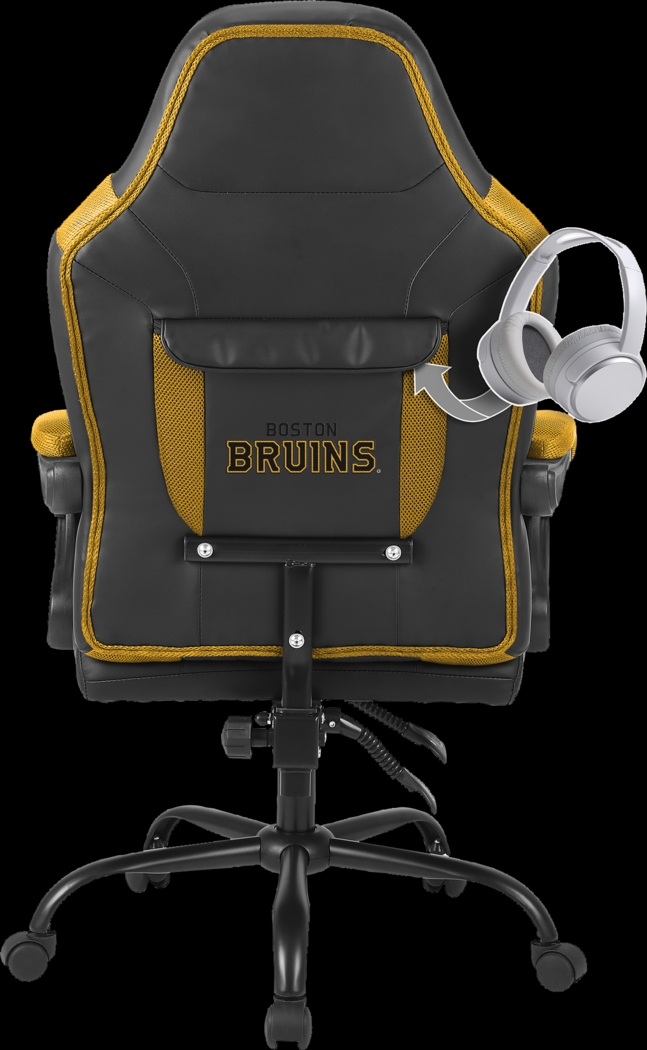 Big Team Boston Bruins Yellow Office Chair - Thumbnail - Image 3