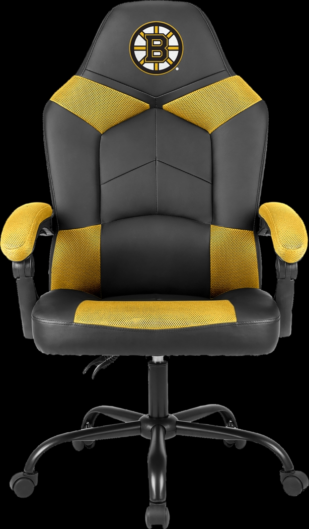 Big Team Boston Bruins Yellow Office Chair - Thumbnail - Image 1