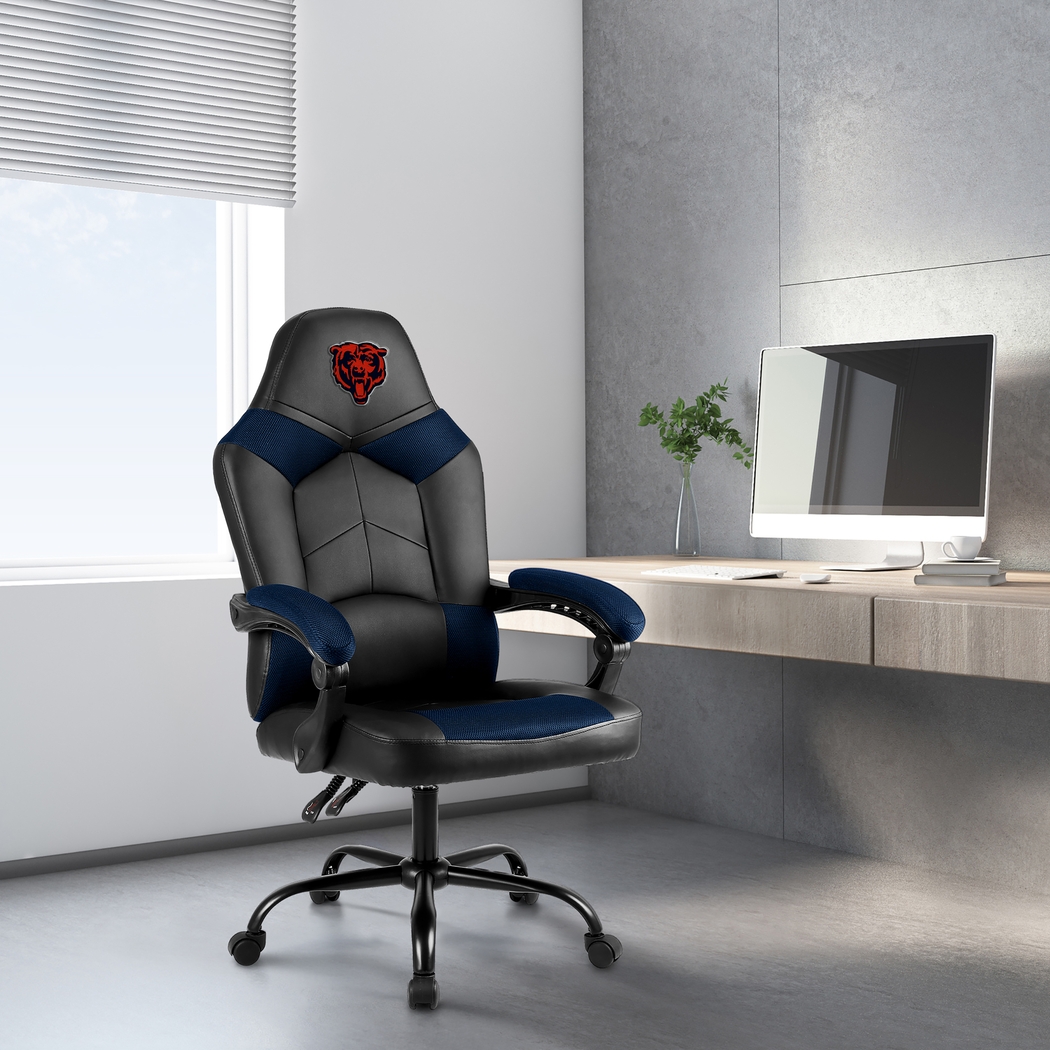 Big Team Chicago Bears Navy Office Chair - Thumbnail - Image 2