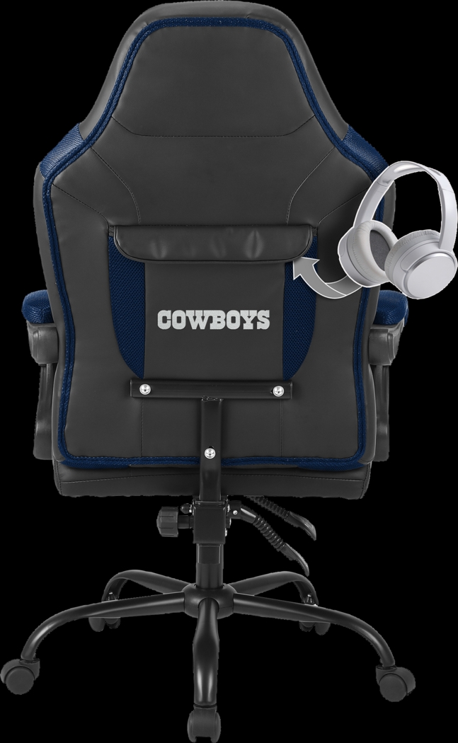 Big Team Dallas Cowboys Blue Office Chair - Thumbnail - Image 3