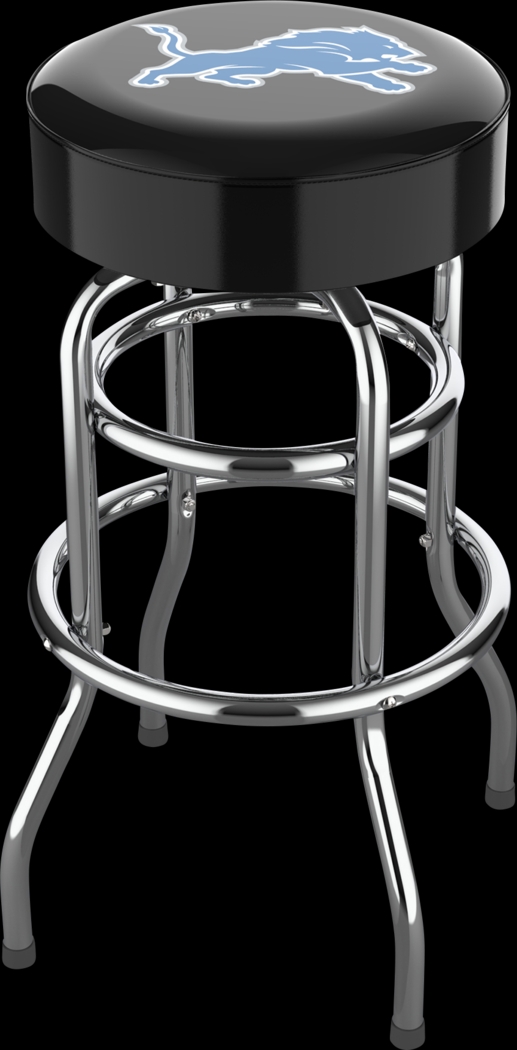 Big Team Detroit Lions Black Barstools - Thumbnail - Image 1