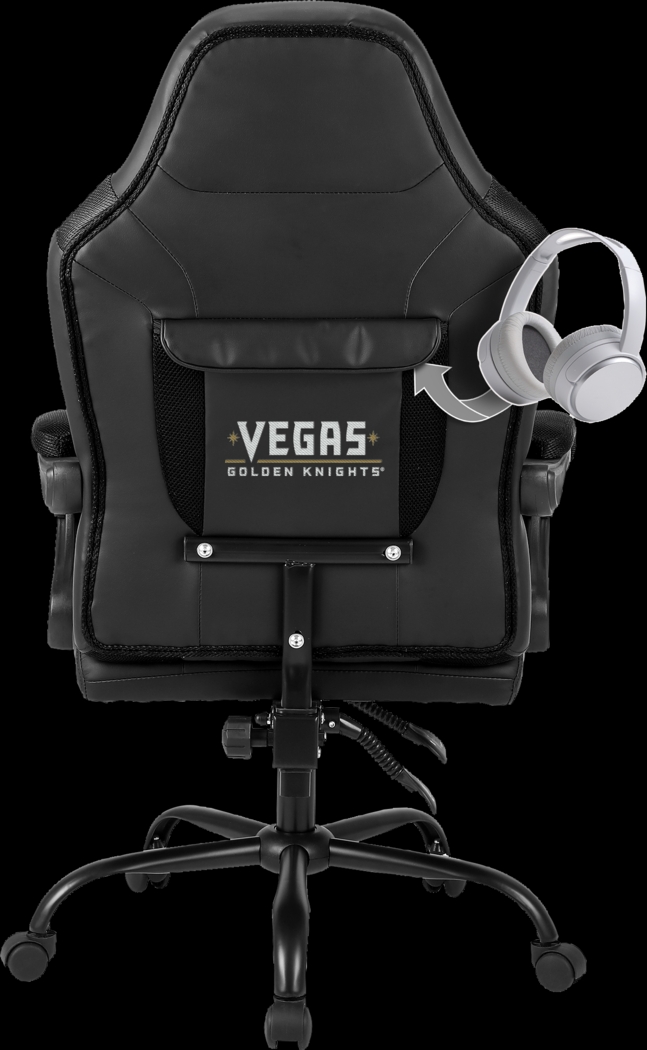 Big Team Golden Knights Black Office Chair - Thumbnail - Image 3