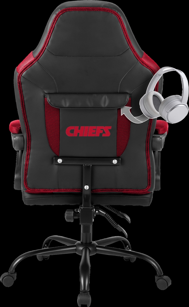 Big Team Kansas City Chiefs Red Office Chair - Thumbnail - Image 3