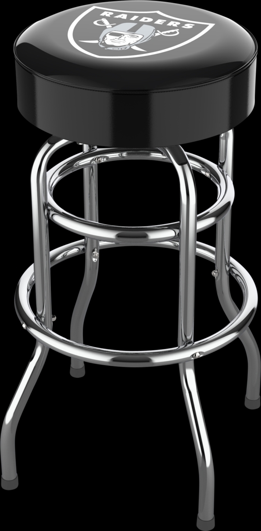 Big Team Las Vegas Raiders Black Barstool - Thumbnail - Image 1