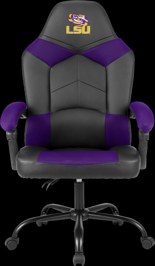 Big Team Louisiana State University Purple Office Chair - Thumbnail - Image 1
