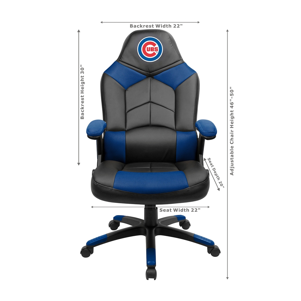 Big Team MBL Chicago Cubs Navy Oversized Gaming Chair - Thumbnail - Image 3