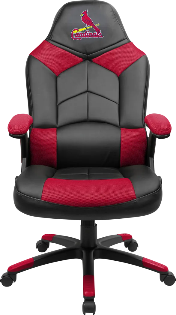 Big Team MBL STL Cardinals Cubs Red Oversized Gaming Chair - Thumbnail - Image 1