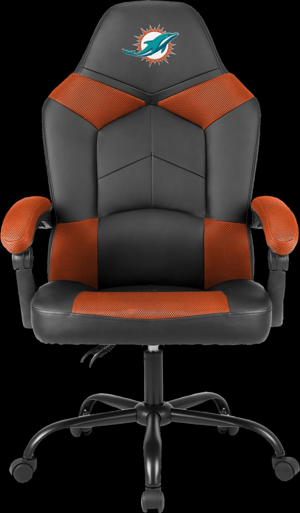 Big Team Miami Dolphins Orange Office Chair - Thumbnail - Image 1