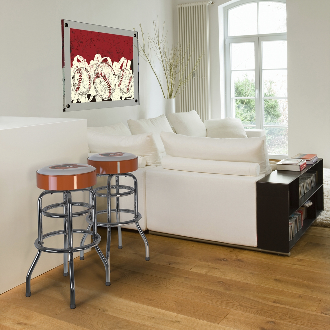 Baltimore Orioles Orange Barstool - Thumbnail - Image 2