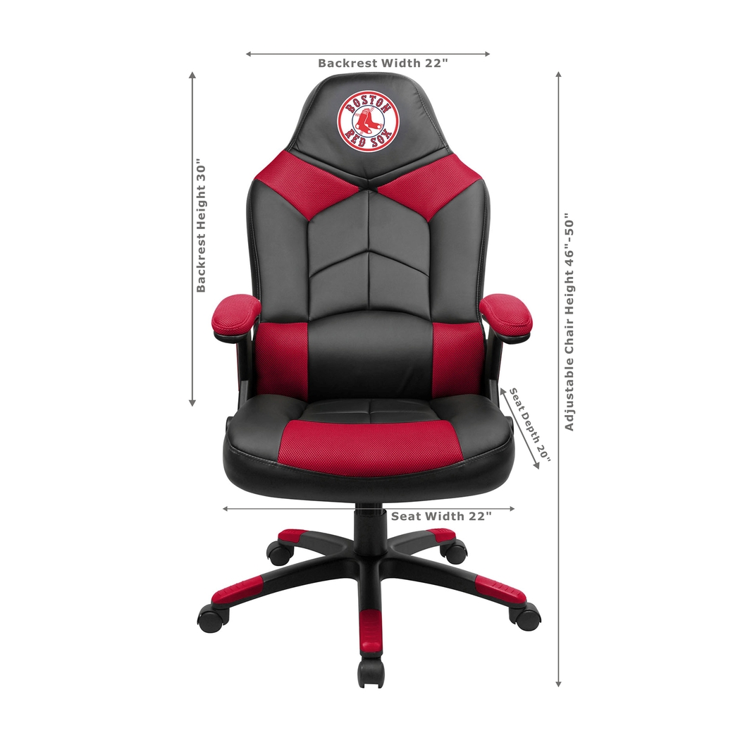 Big Team MBL Boston Redsox Red Oversized Gaming Chair - Thumbnail - Image 3