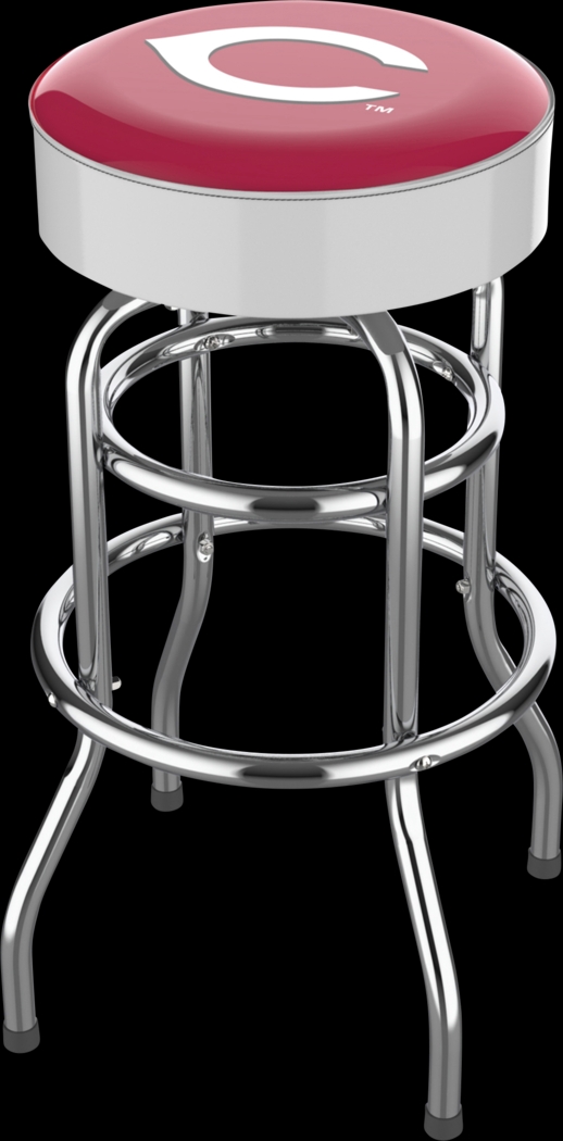 Cincinnati Reds White Barstool - Thumbnail - Image 1
