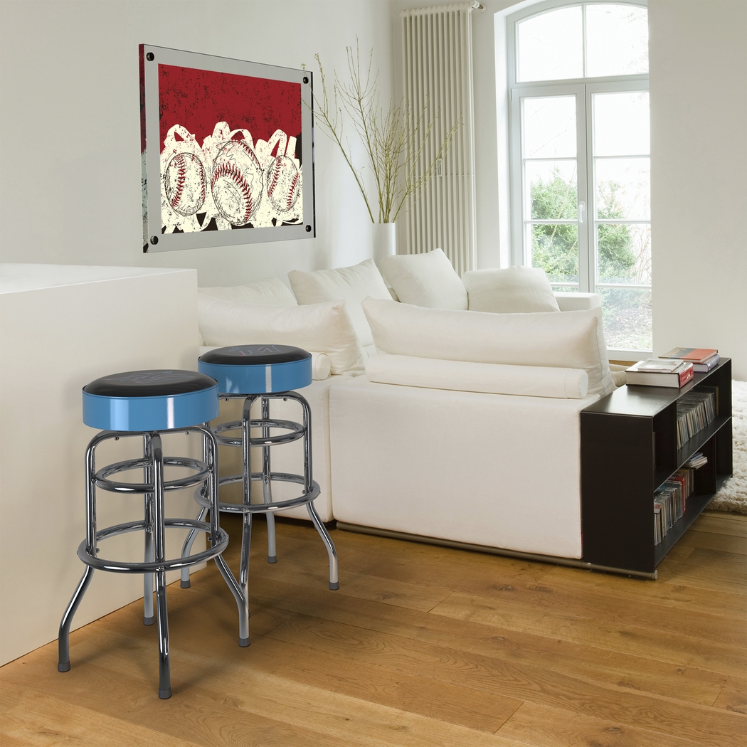 Miami Marlins Light Blue Barstool - Thumbnail - Image 2