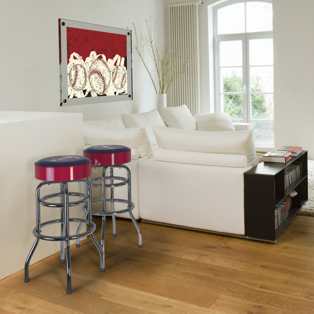 Minnesota Twins Red Barstool - Thumbnail - Image 2