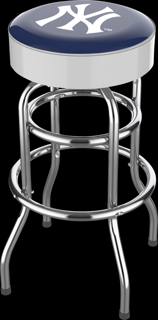 New York Yankees White Barstool - Thumbnail - Image 1