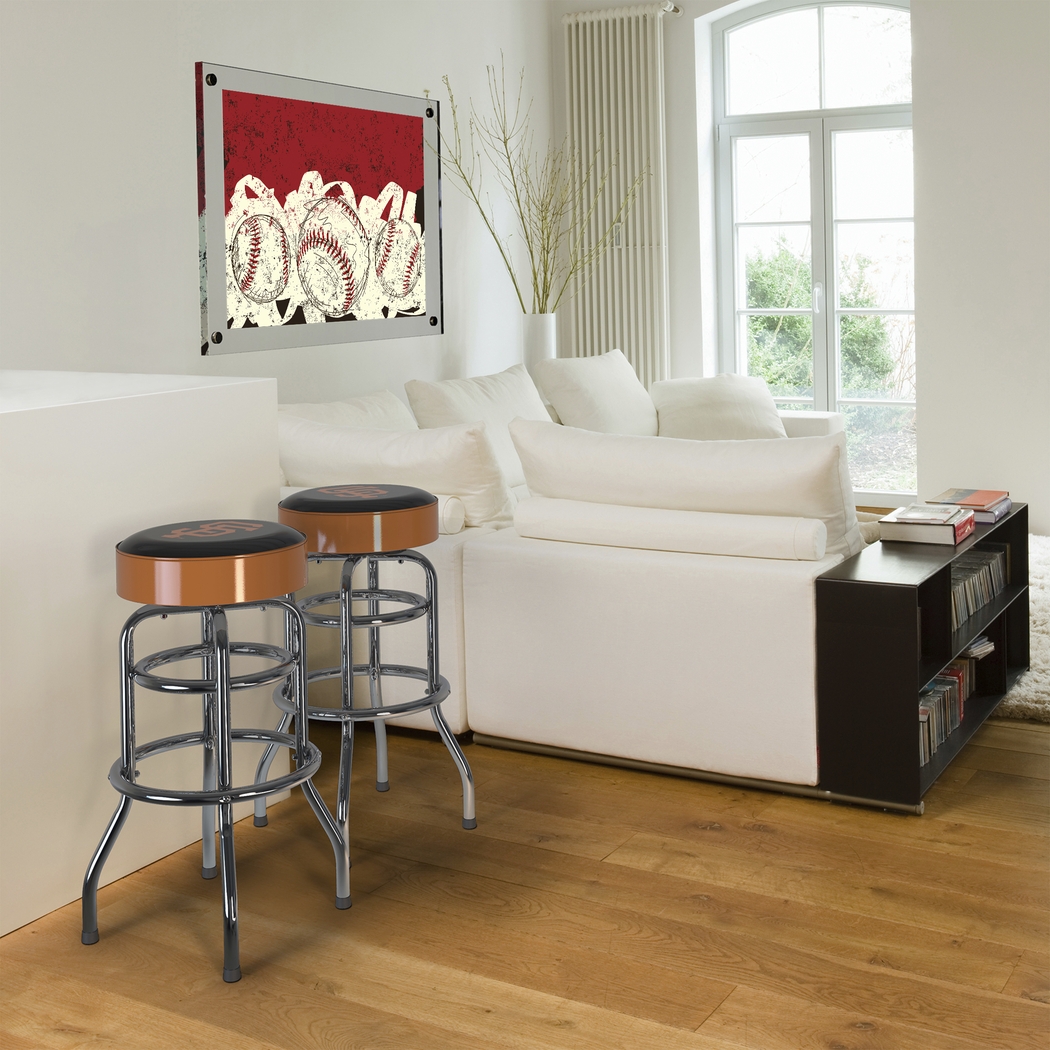 San Francisco Giants Orange Barstool - Thumbnail - Image 2