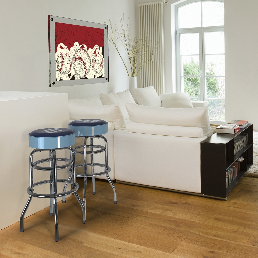 Tampa Bay Rays Light Blue Barstool - Thumbnail - Image 2