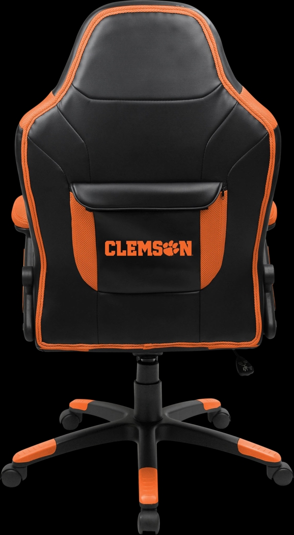 Big Team NCAA Clemson University Orange Oversized Gaming Chair - Thumbnail - Image 2