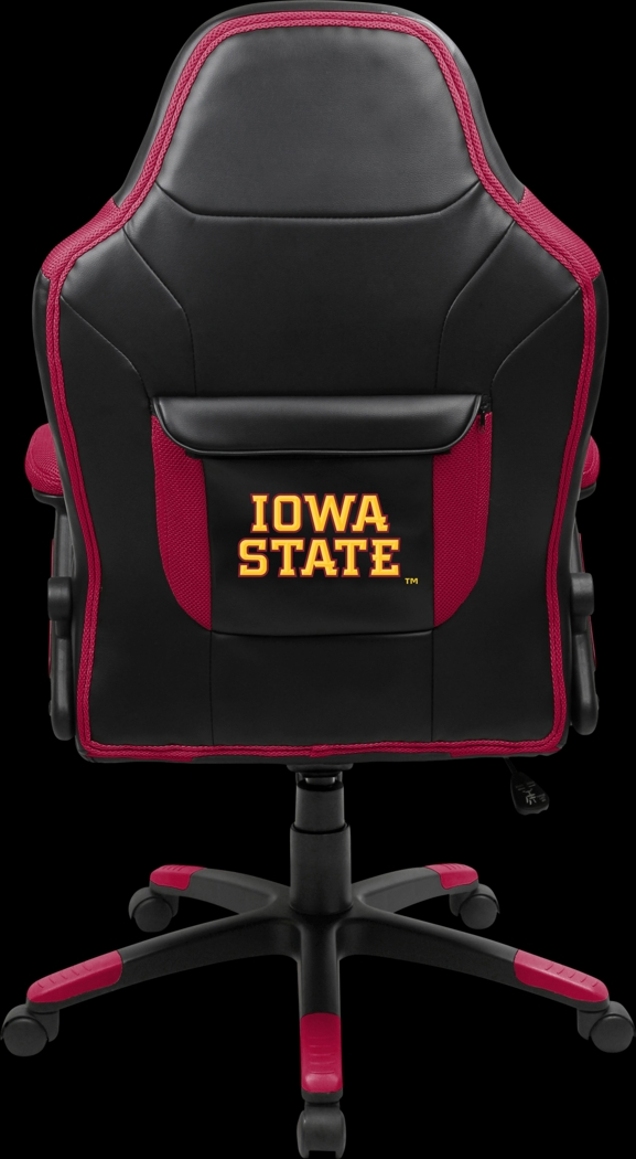 Big Team NCAA Iowa State University Red Oversized Gaming Chair - Thumbnail - Image 2