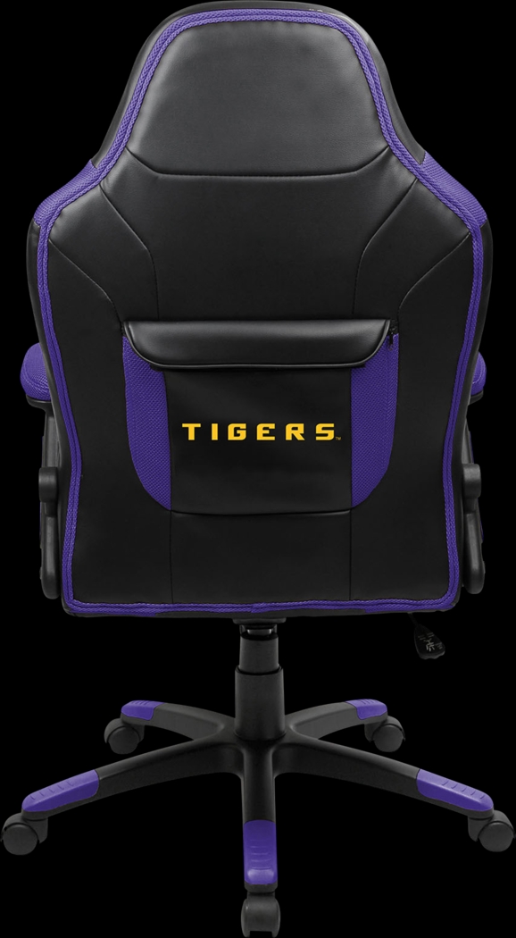 Big Team NCAA Louisiana State University Purple Oversized Gaming Chair - Thumbnail - Image 2