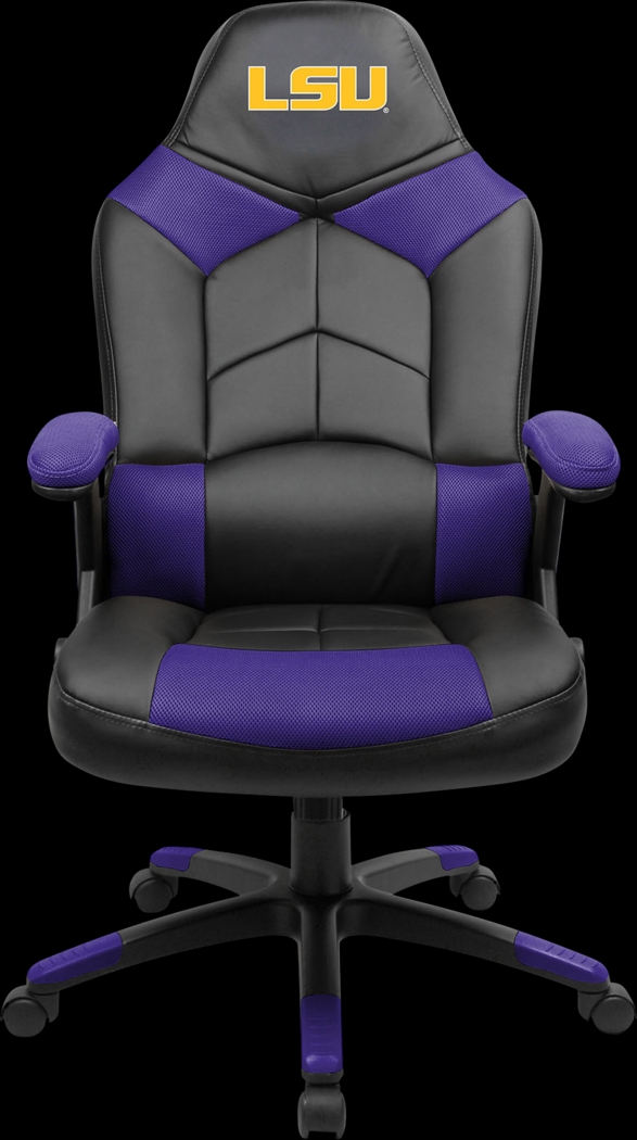 Big Team NCAA Louisiana State University Purple Oversized Gaming Chair - Thumbnail - Image 1