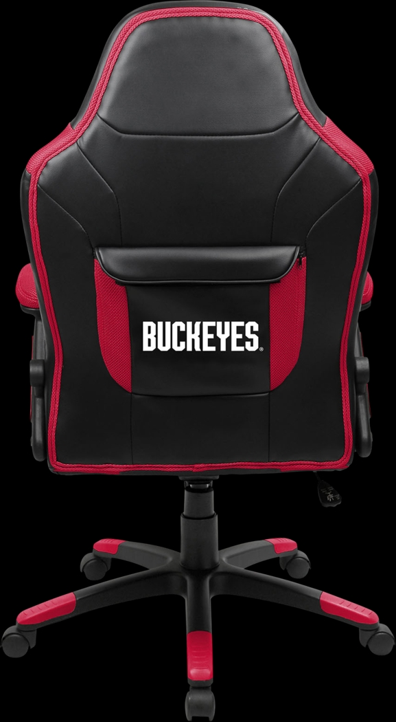 Big Team NCAA Ohio State Red Oversized Gaming Chair - Thumbnail - Image 2