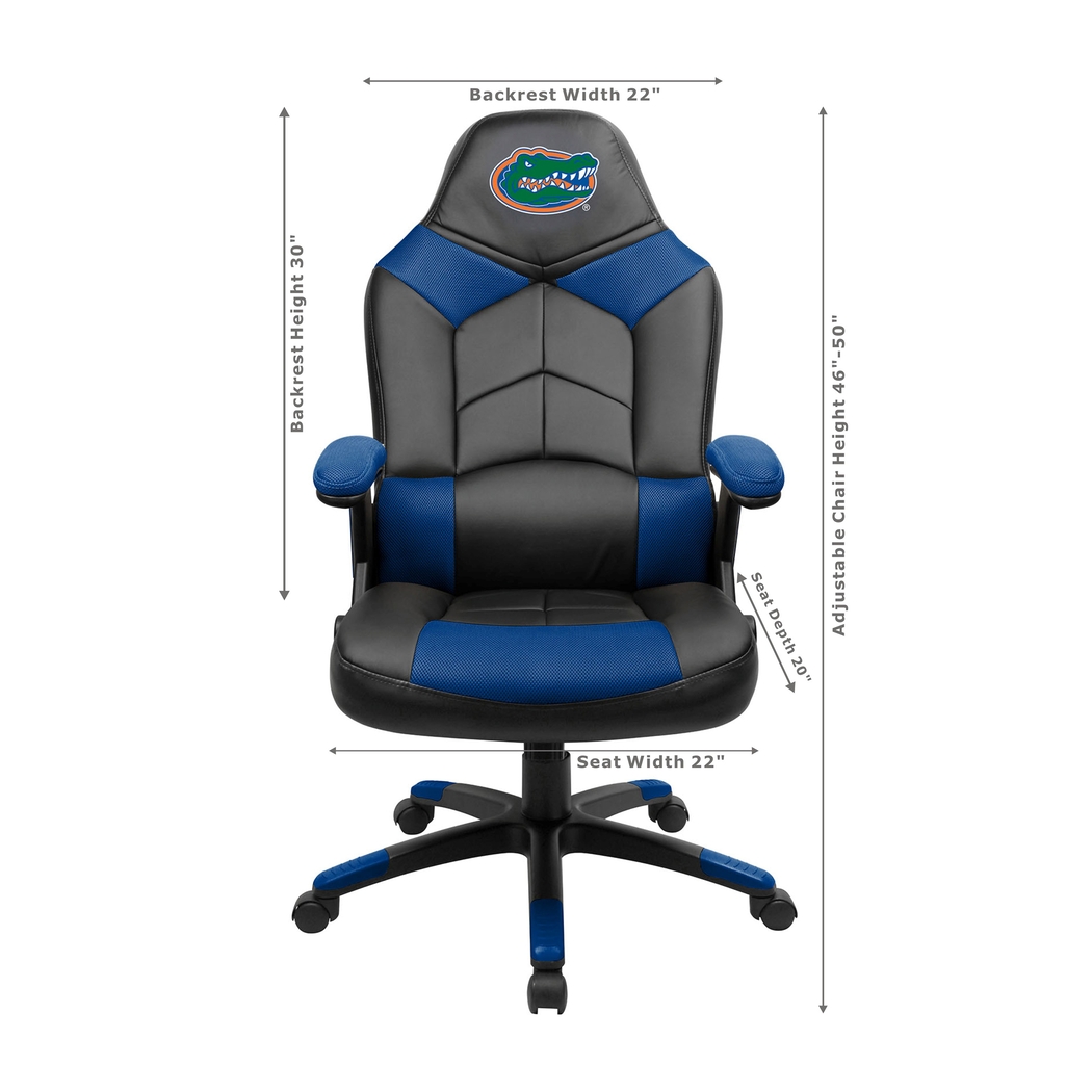 Big Team NCAA University of Florida Blue Oversized Gaming Chair - Thumbnail - Image 3
