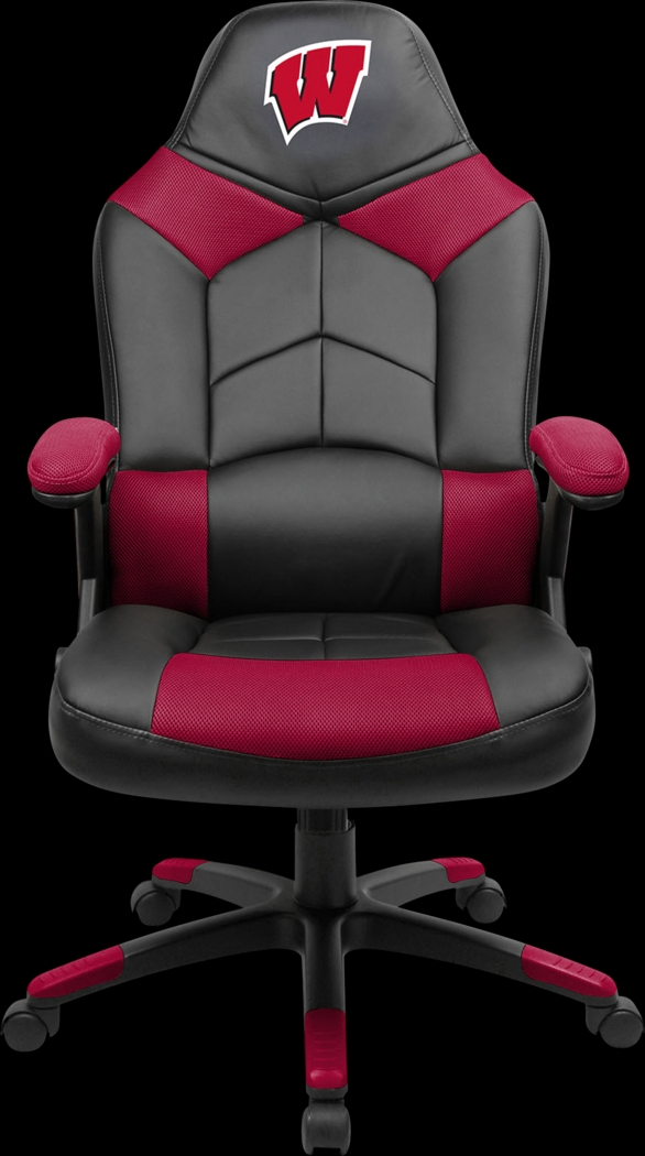 Big Team NCAA University of Wisconsin Red Oversized Gaming Chair - Thumbnail - Image 1