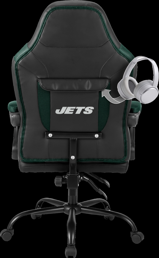 Big Team New York Jets Green Office Chairs - Thumbnail - Image 3