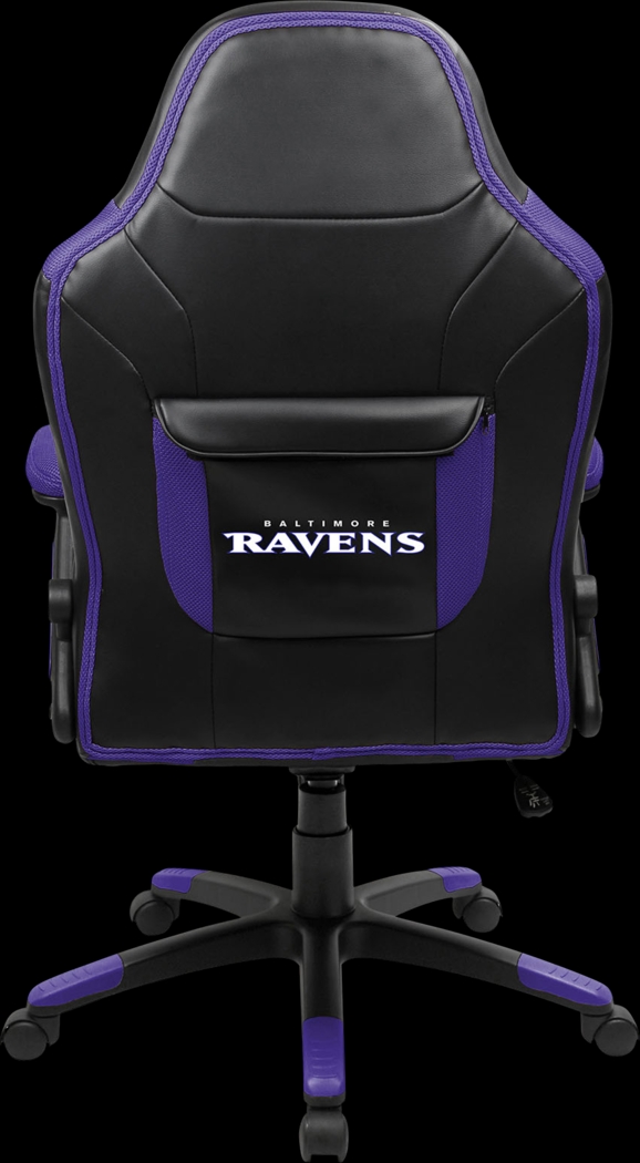 Big Team NFL Baltimore Ravens Blue Oversized Gaming Chair - Thumbnail - Image 2