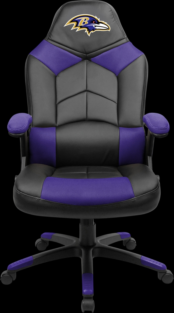 Big Team NFL Baltimore Ravens Blue Oversized Gaming Chair - Thumbnail - Image 1